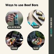 Organic Beef Bars - Smokey BBQ (12 bars) Meat Bar Chief Nutrition