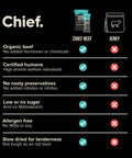 Organic Beef Bars Value Pack Chief Nutrition