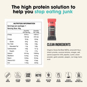 Organic Beef Bars Value Pack Chief Nutrition