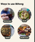 Organic Biltong - Carnivore (12 x 30g bags) Biltong Chief Nutrition