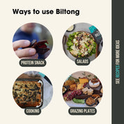 Organic Biltong - Cayenne Chilli (12 x 30g bags) Biltong Chief Nutrition