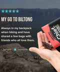 Organic Biltong Sample Pack (4 x 30g bags) Chief Nutrition