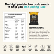 Organic Biltong Sample Pack (4 x 30g bags) Chief Nutrition