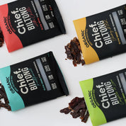 Organic Biltong Sampler (4 x 30g bags) Chief Nutrition
