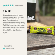 Collagen Protein Bars - Choc Pistachio