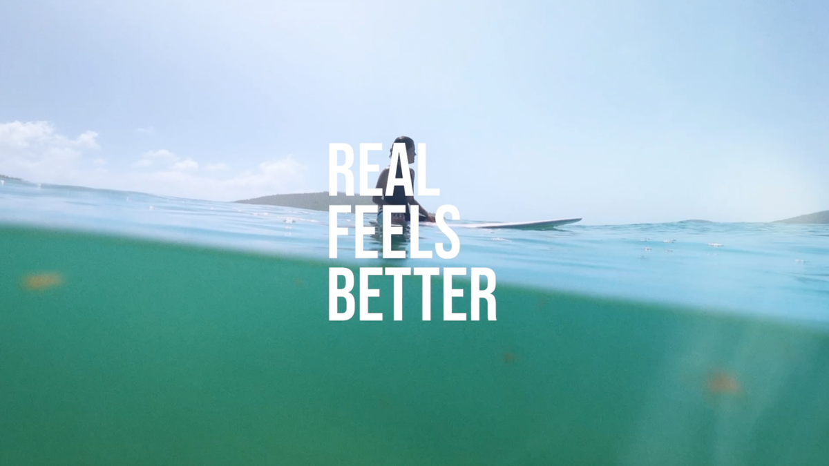 Real Feels Better campaign film