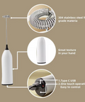 Rechargeable Mini Electric Stirrer and Frother Chief Nutrition