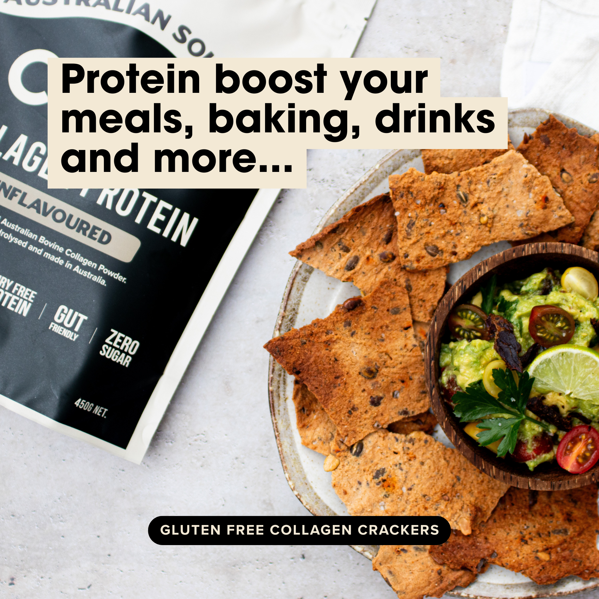 Grass-fed Collagen Protein Powder - Unflavoured (30 serves) Chief Nutrition