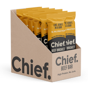 Organic Beef Bars - Smokey BBQ (12 bars) Chief Nutrition