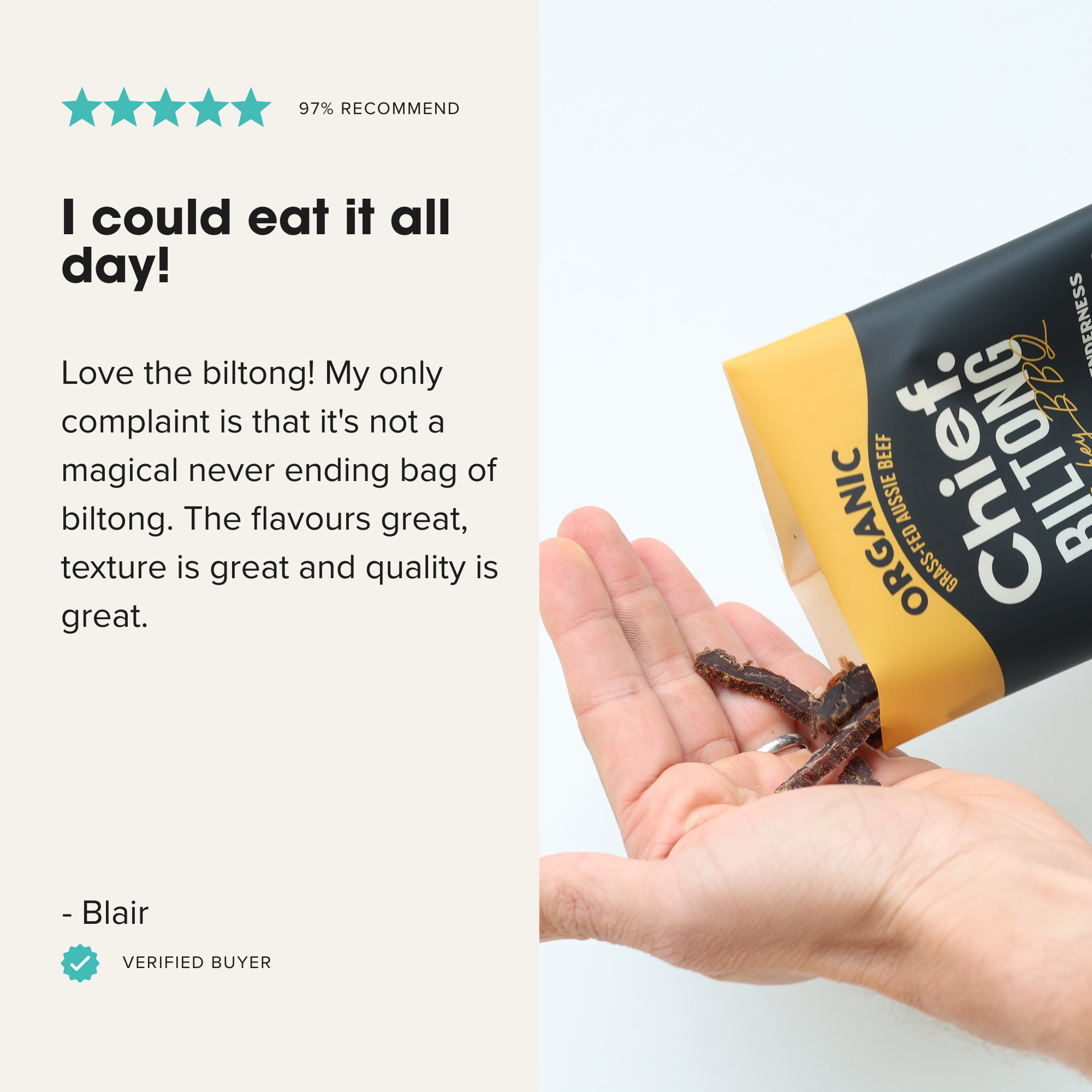 Organic Biltong Value Pack
