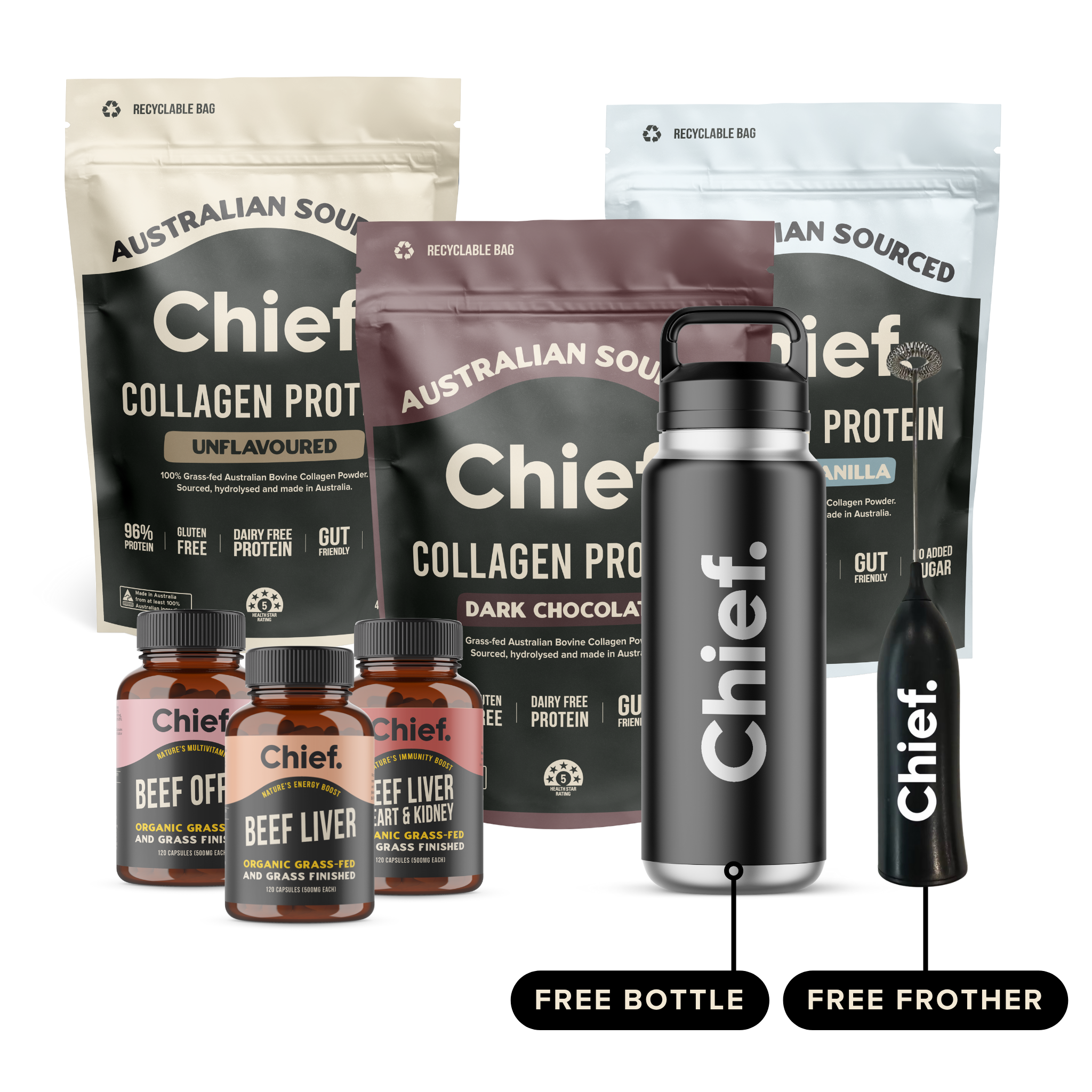 The Ultimate Supplement Bundle Chief Nutrition