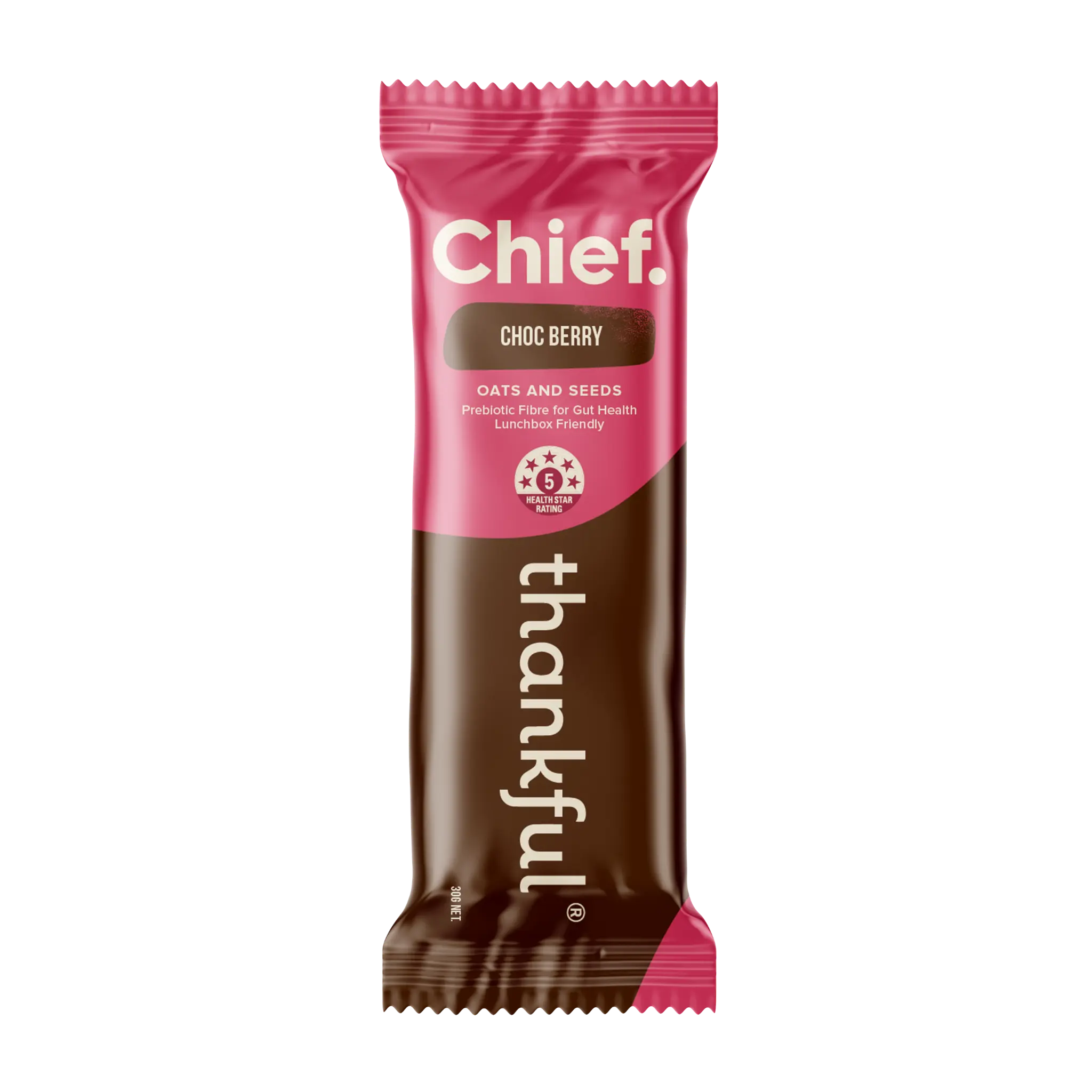 Thankful Bar - Choc Berry (12 bars) Thankful Bar Chief Nutrition