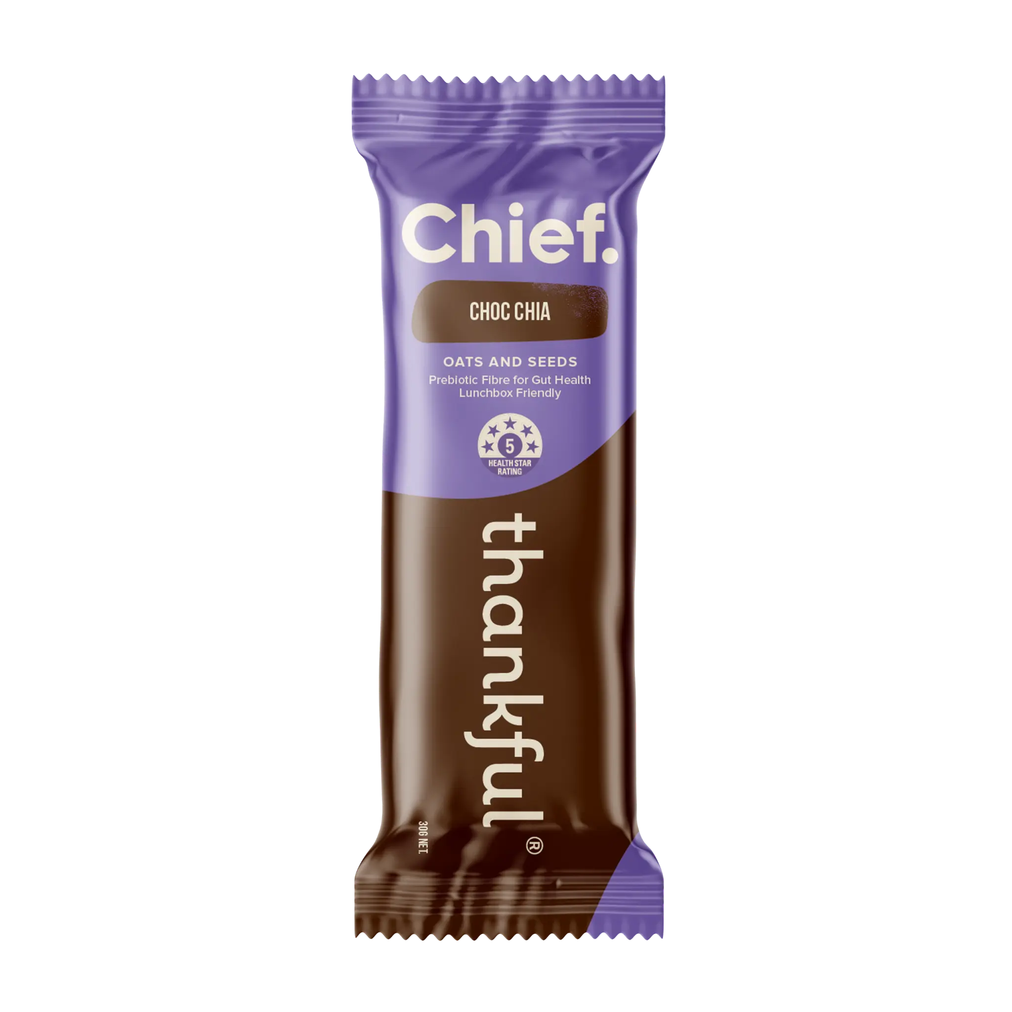 Thankful Bar - Choc Chia (12 bars) Thankful Bar Chief Nutrition
