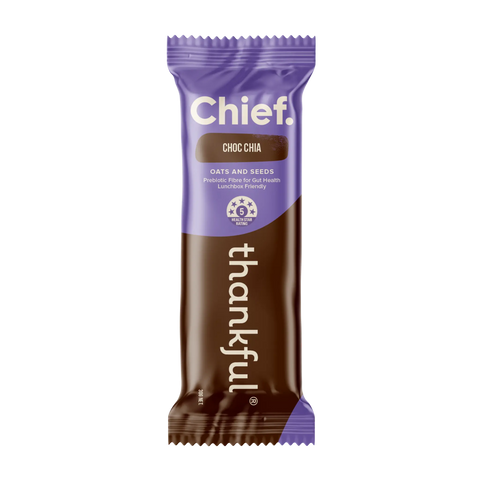 Thankful Bar - Choc Chia (12 bars) Thankful Bar Chief Nutrition