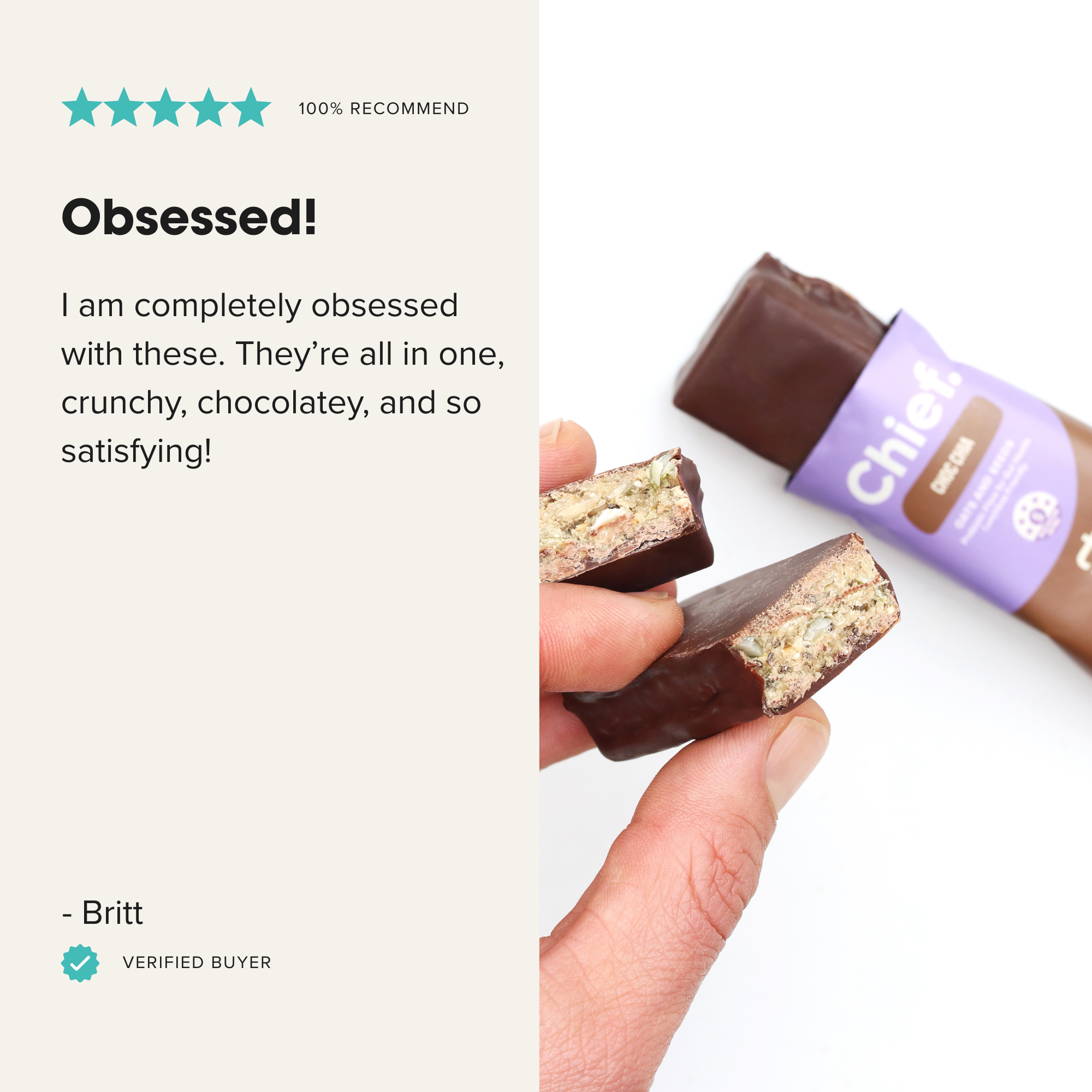 Thankful Bars - Choc Chia
