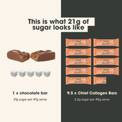 Collagen Protein Bar - Hazelnut Brownie