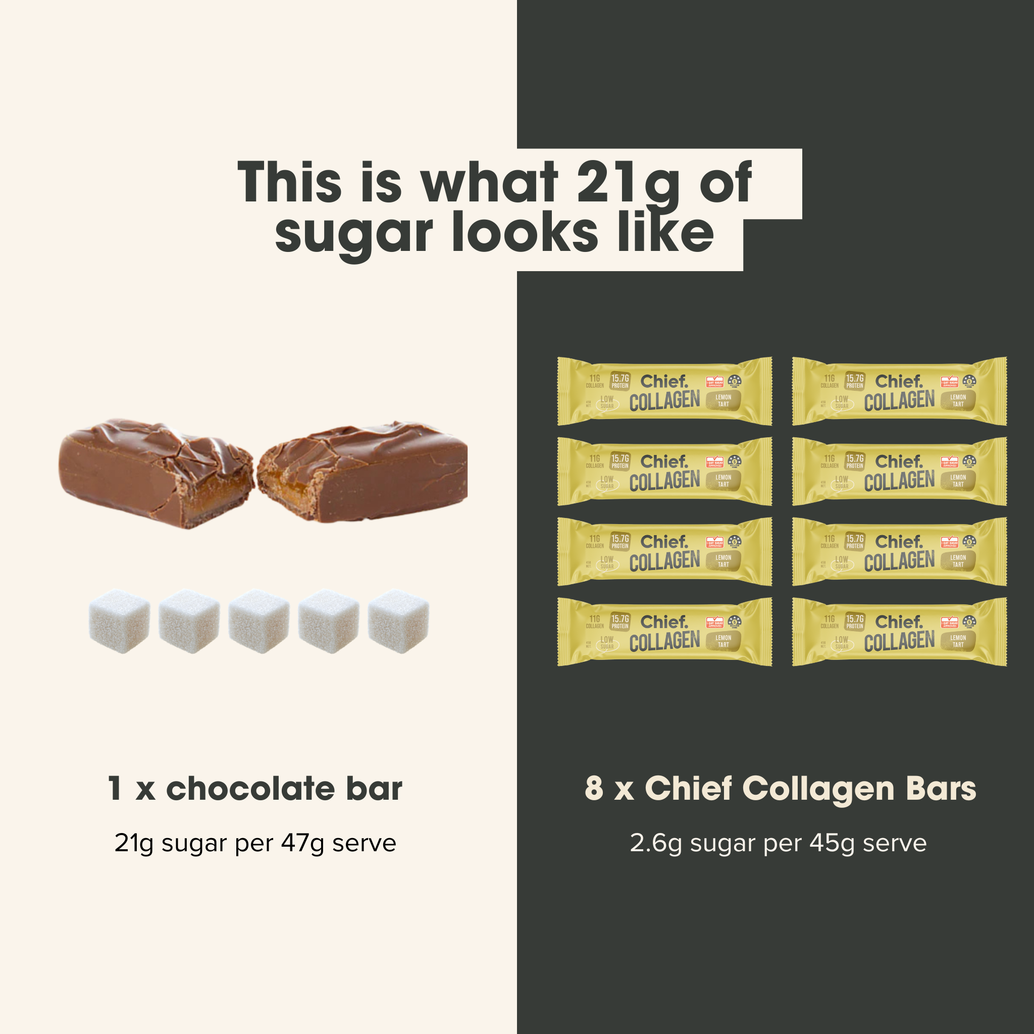Collagen Protein Bar - Lemon Tart