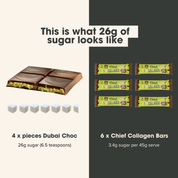 Collagen Protein Bars - Choc Pistachio