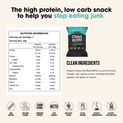 Organic Biltong - Traditional (30g and 90g) Chief Nutrition
