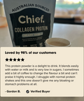 Grass-fed Collagen Protein Powder - Creamy Vanilla (30 serves) Chief Nutrition