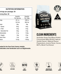Grass-fed Whey Protein Powder - Creamy Vanilla (30 serves) Chief Nutrition