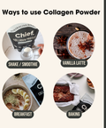 Grass-fed Collagen Protein Powder - Creamy Vanilla (30 serves) Supplements Chief Nutrition   