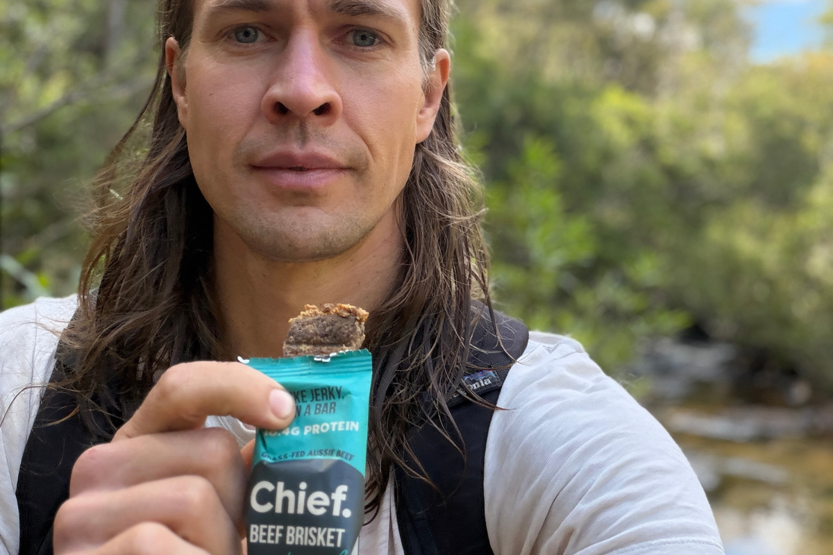 Chief grass-fed beef protein bars