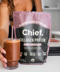 Grass-fed Collagen Protein Powder - Dark Chocolate (30 serves) Supplements Chief Nutrition