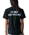 Eat Meat Save The Planet T-Shirt Merchandise Chief Nutrition   