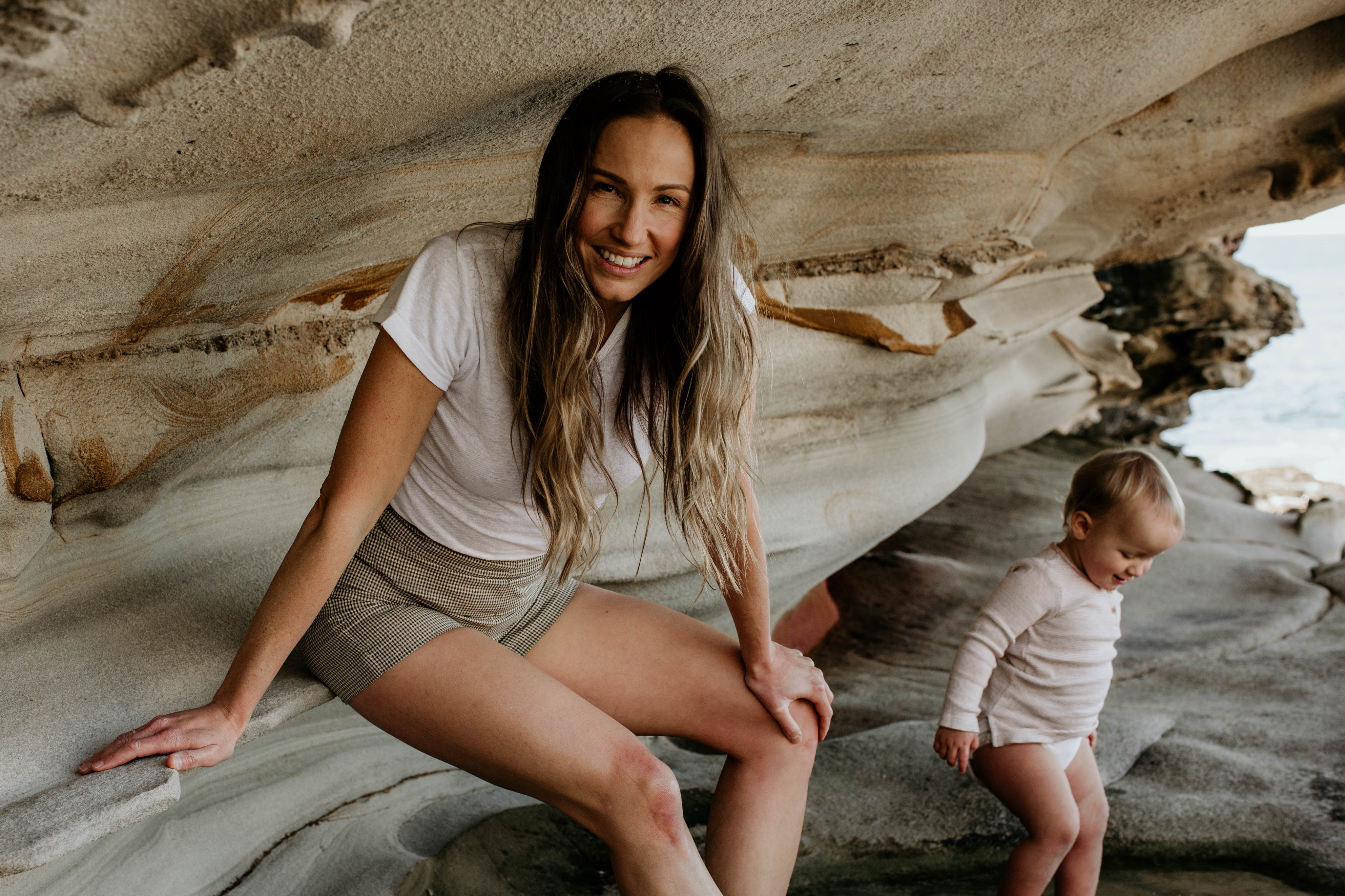 Libby Babet with her daughter