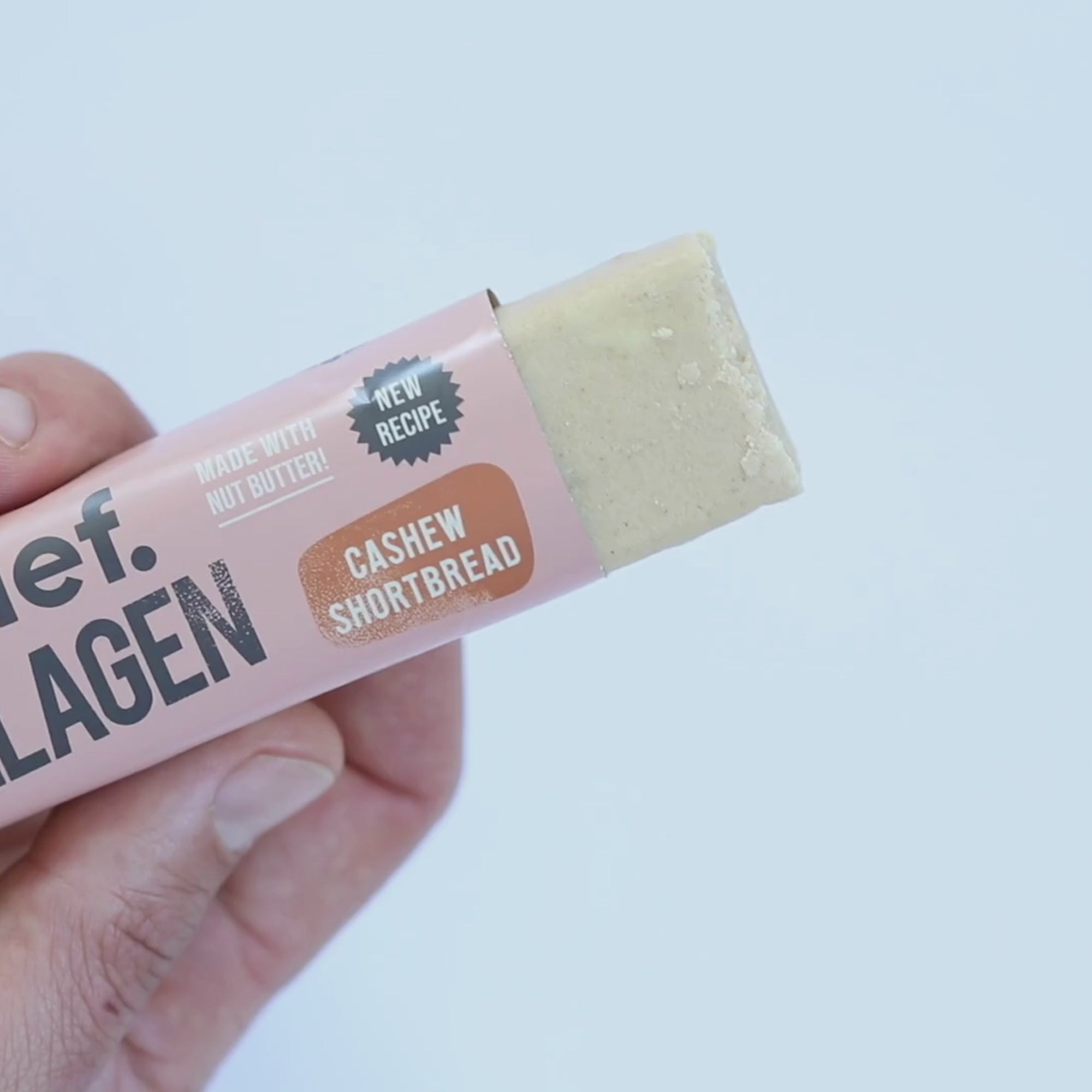 Collagen Protein Cashew Shortbread Bar (12 Bars) Collagen Bar Chief Nutrition
