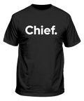 Chief Organic Cotton T-Shirt Merchandise Chief Nutrition Black Extra Small Unisex