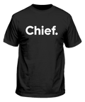 Chief Organic Cotton T-Shirt Merchandise Chief Nutrition Black Small Unisex