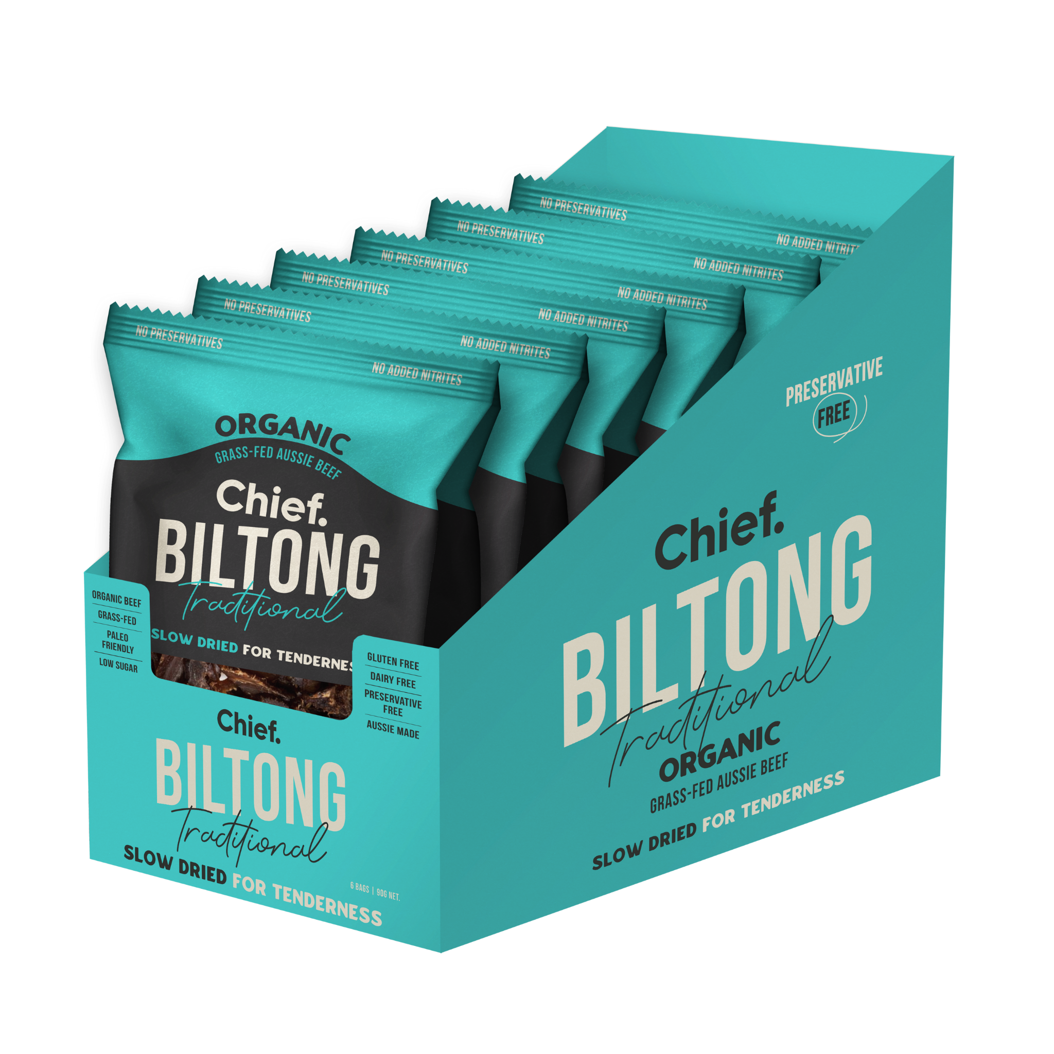 Organic Beef Biltong | Chief Nutrition