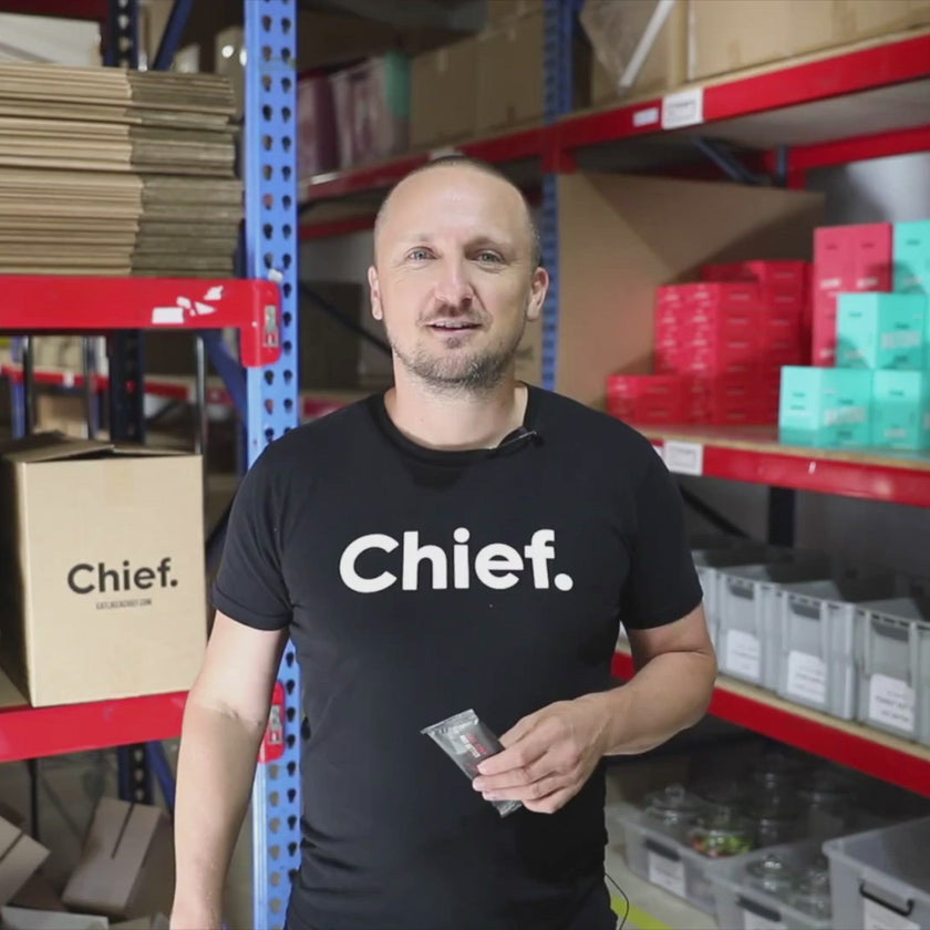 Beef Bar 40g (4 bars) Chief Nutrition Chief Nutrition